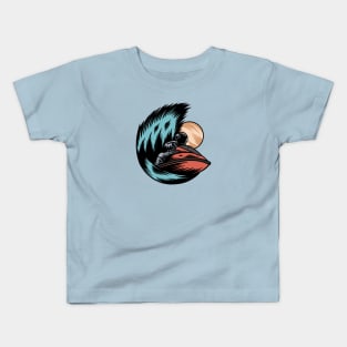 Astronaut Riding a Jet Ski Kids T-Shirt